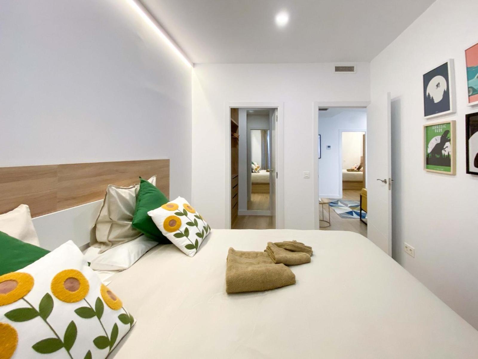 Appartamento Refugio 2Br Y 2Ba Azca/Bernabeu Madrid Esterno foto