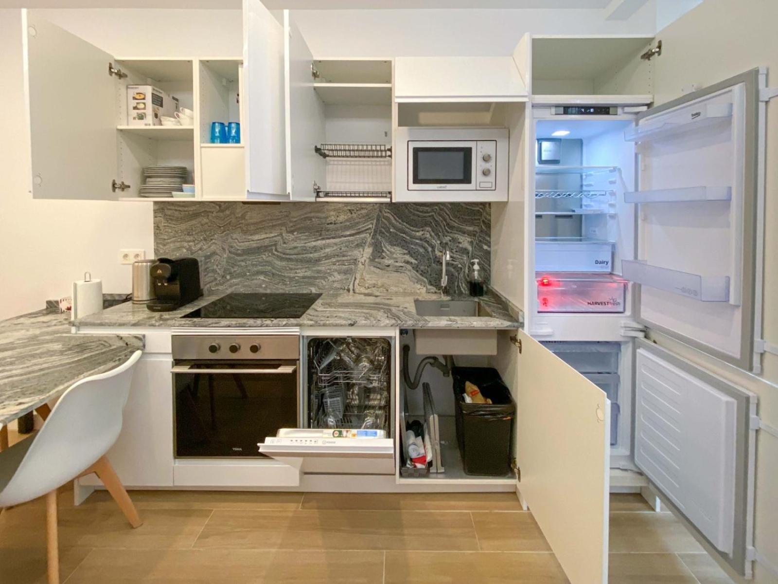 Appartamento Refugio 2Br Y 2Ba Azca/Bernabeu Madrid Esterno foto
