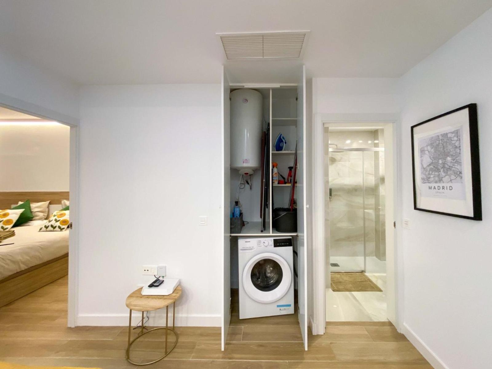 Appartamento Refugio 2Br Y 2Ba Azca/Bernabeu Madrid Esterno foto