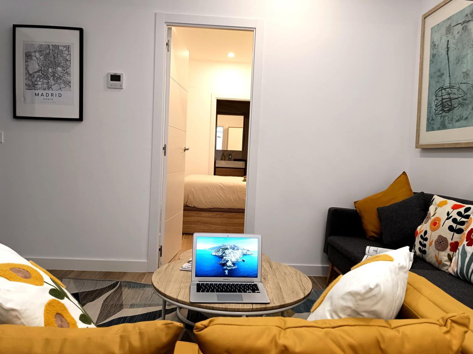 Appartamento Refugio 2Br Y 2Ba Azca/Bernabeu Madrid Esterno foto